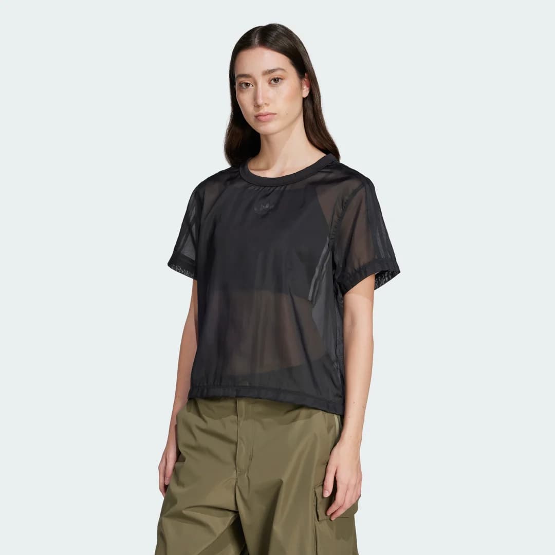 Imagen de Adicolor Sheer 3 bandas camiseta 👕 en OfertitasTOP