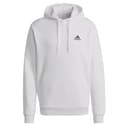 Thumbnail principal de adidas Essentials Fleece Hoodie talla L Tall, blanco/negro 👕