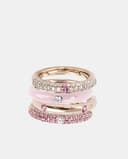 Thumbnail 1 de Adolfo Courrier Anillo Pop de oro y zafiro rosa 💍