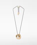 Thumbnail principal de Adolfo Dominguez Collar con pieza metálica y perla 🧿