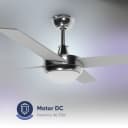 Thumbnail 1 de Airbliss Ceiling 25WIN WIFI Ventilador de Techo 106 cm Inox😊