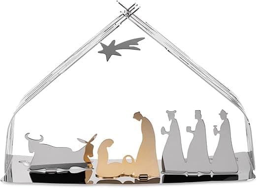 Alessi Bark Crib BM09: Belén de Diseño Elegante ✨