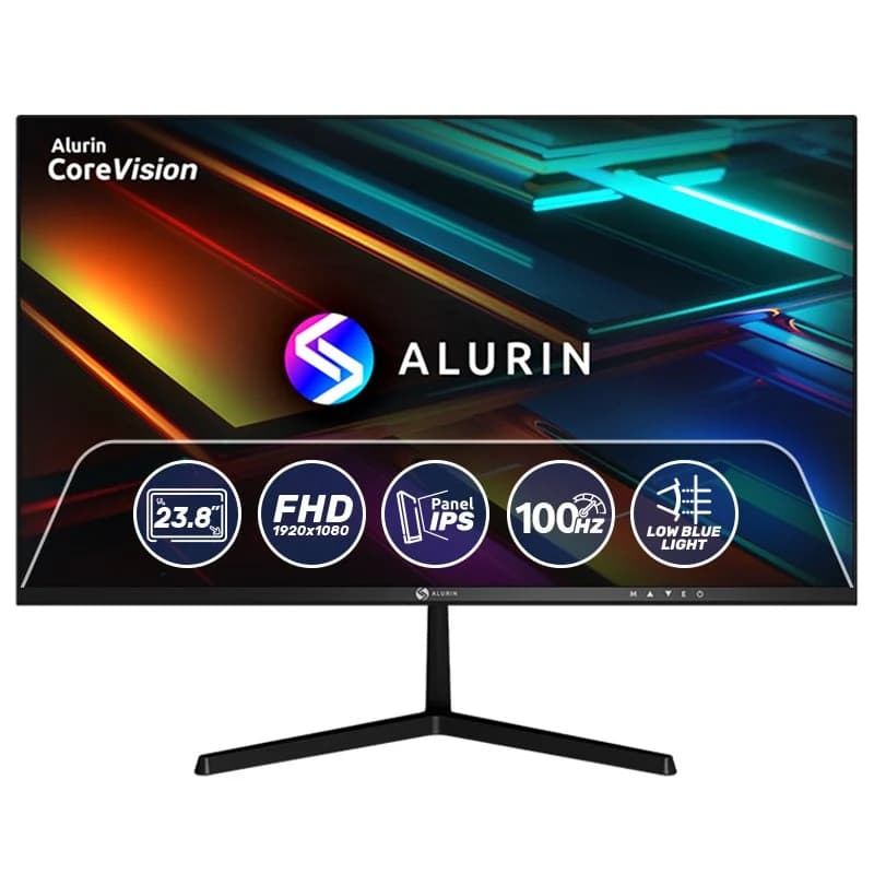 Imagen de Alurin CoreVision 100IPSLite 23,8" FHD 100 Hz FreeSync 📺 en OfertitasTOP