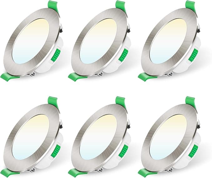ALUSSO Pack de 6 Downlights LED Regulables 🛠️