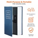 Thumbnail 2 de Amazon Basics Caja de seguridad en forma de libro Grande azul 📦