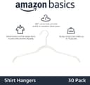 Thumbnail 1 de Amazon Basics Perchas de Terciopelo para Camisas y Vestidos, 30 Piezas