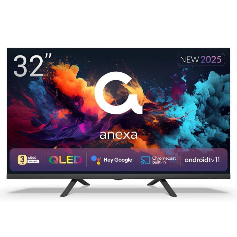 Imagen de Anexa SMART32C01HGQ 32" QLED HD Ready con Hey Google en OfertitasTOP