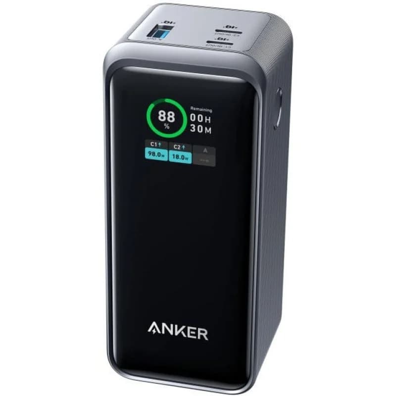 Imagen de Anker Prime Power Bank 200W 20000mAh ⚡️ USB-C & USB-Negro en OfertitasTOP
