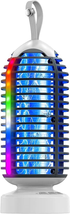 Anysun Mata Mosquitos Eléctrico con Luz LED y Resistente al Agua 🦟