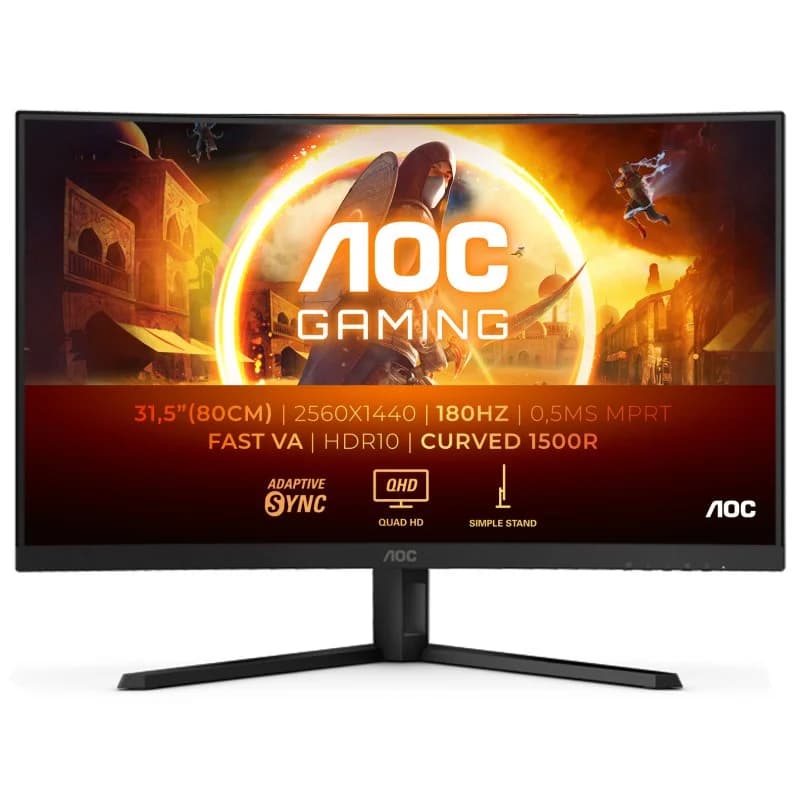 Imagen de AOC CQ32G4VE 31,5" Curvo QHD 180 Hz 📺 en OfertitasTOP
