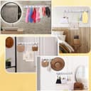 Thumbnail 4 de AONAT Perchero Plegable de Pared con 8 Ganchos 🔧