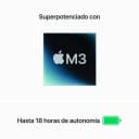 Thumbnail 2 de Apple MacBook Air M3 15,3" 24 GB/512 GB Gris espacial 💻