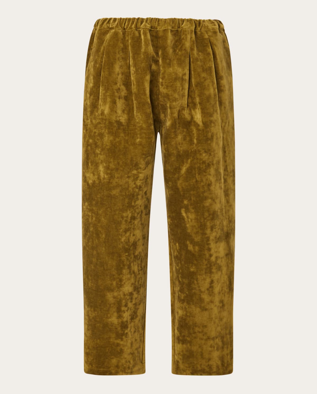 Imagen de ApuntoB Pantalones rectos de algodón y lino terciopelo 🩳 en OfertitasTOP