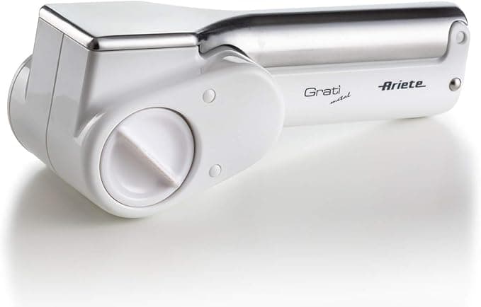 Ariete Gratì Metal 44🧀 Rallador Electrico Inalámbrico con Recambio
