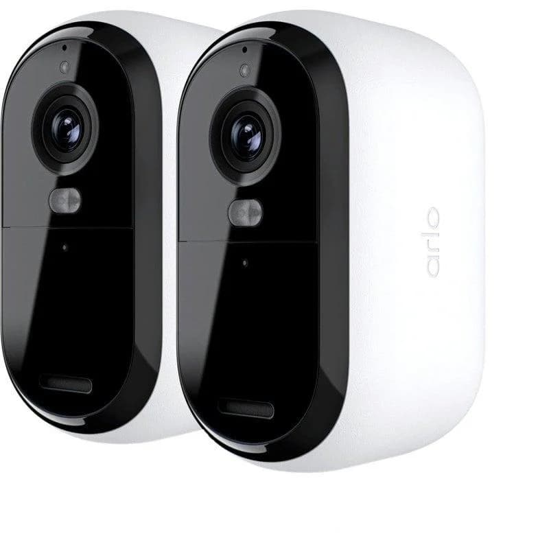 Arlo Essential 2K Pack 2 cámaras 1440p con visión nocturna 📷