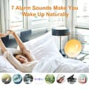 Thumbnail 2 de ARTINABS Despertador Luz Wake Up Light LED 🌅 Con Alarmas y Colores