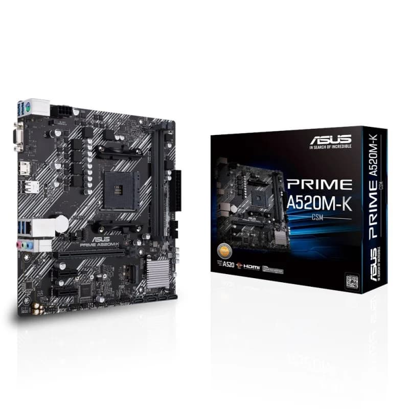 Imagen de Asus Prime A520M-K placa base 💻 en OfertitasTOP