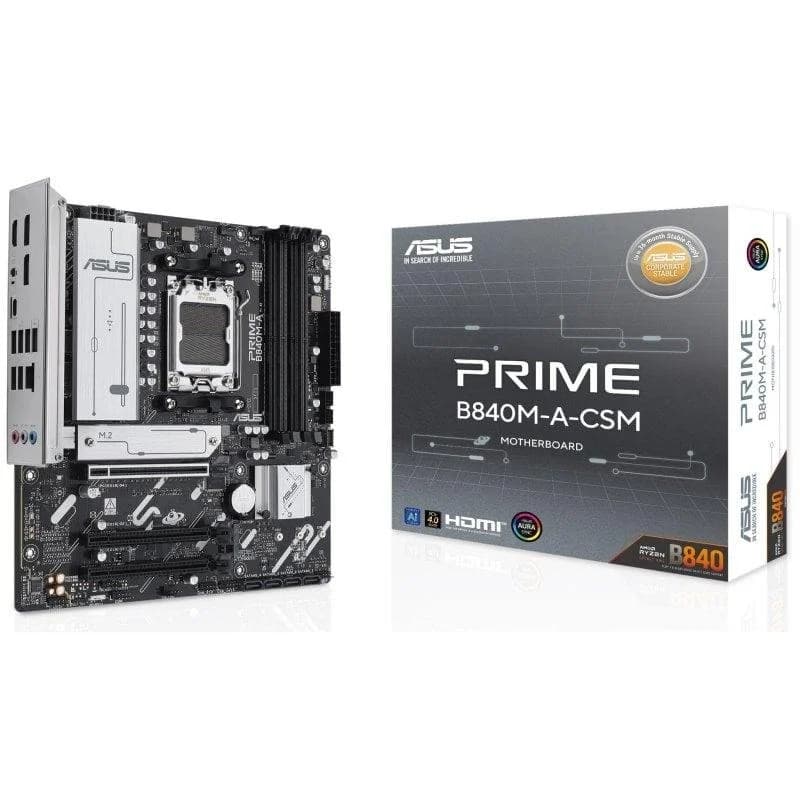 Imagen de ASUS PRIME B840M-A-CSM Placa base micro-ATX Socket AM5 DDR5 2.5GbE 📷 en OfertitasTOP