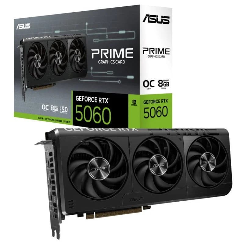 Imagen de ASUS PRIME GeForce RTX 5060 OC Edition 8GB GDDR7 🎮 en OfertitasTOP