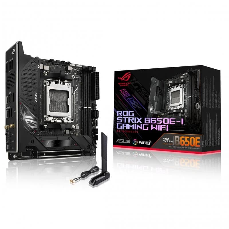 Imagen de ASUS ROG STRIX B650E-I Placa base DDR5 1 ranura en OfertitasTOP