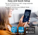 Thumbnail 5 de ASUS RP-BE58 BE3600 Extensor WiFi 7 de Doble Banda 📶