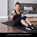 Thumbnail 1 de Athlyt - Esterilla de gimnasia negra 183 x 60 cm 🧘‍♀️