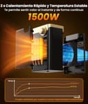 Thumbnail 1 de AUKUZI Calefactor 1500W PTC 🔥