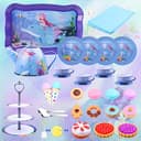 Thumbnail 1 de Auney Juego de Té Infantil con 36 Piezas y Sirenas ☕️