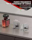 Thumbnail 8 de Auxmir Ganchos Adhesivos 6 piezas 📺