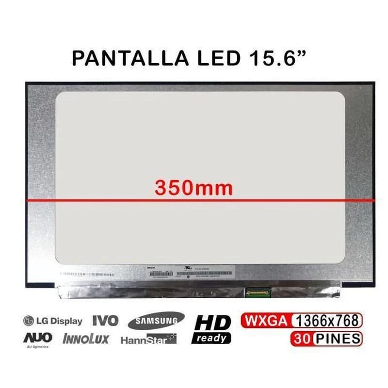 Imagen de B156XTN08.1 Pantalla LED 15,6" WXGA para portátil 📺 en OfertitasTOP