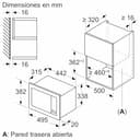 Thumbnail 1 de Balay 3CG5142X3 Microondas Integrable con Grill y Acero Inoxidable 🔥