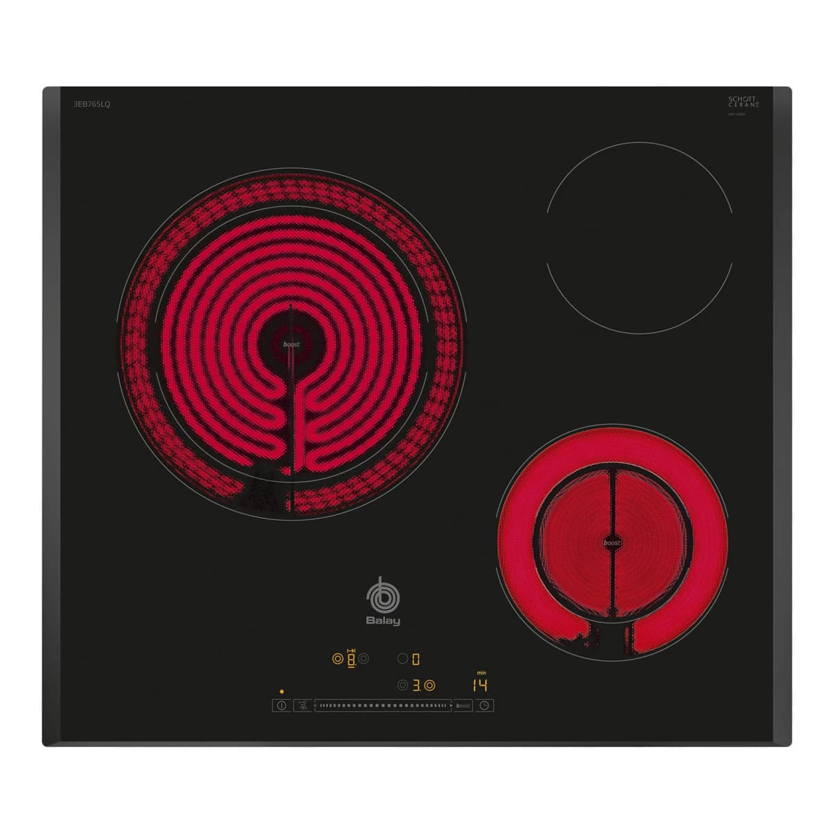 Imagen de Balay 3EB765LQ placa vitrocerámica 3 zonas 🍽️ en OfertitasTOP