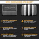 Thumbnail 6 de Bandas de Resistencia Unisex Pack de 3 Diferentes Niveles 🏋️