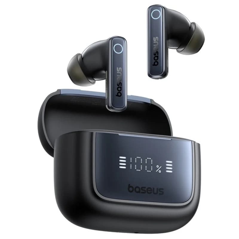 Imagen de Baseus Bowie 35 Auriculares inalámbricos negros 🎧 en OfertitasTOP