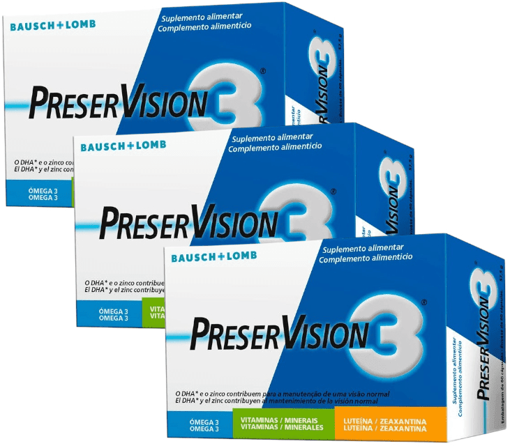 Imagen de Bausch&Lomb PreserVision 3 cápsulas 3x60 unidad en OfertitasTOP