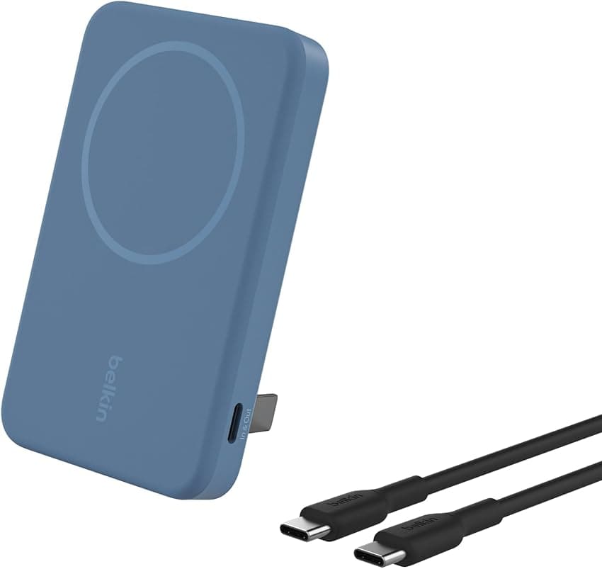 Imagen de Belkin BoostCharge Pro Batería 5000mAh Inalámbrica con Soporte 📱 en OfertitasTOP
