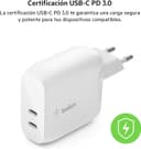 Thumbnail 3 de Belkin Cargador USB-C PD de 40W con 2 puertos ⚡