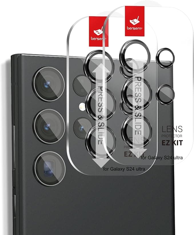 BERSEM Protector Lente Cámara Samsung Galaxy S24 Ultra 📸✨