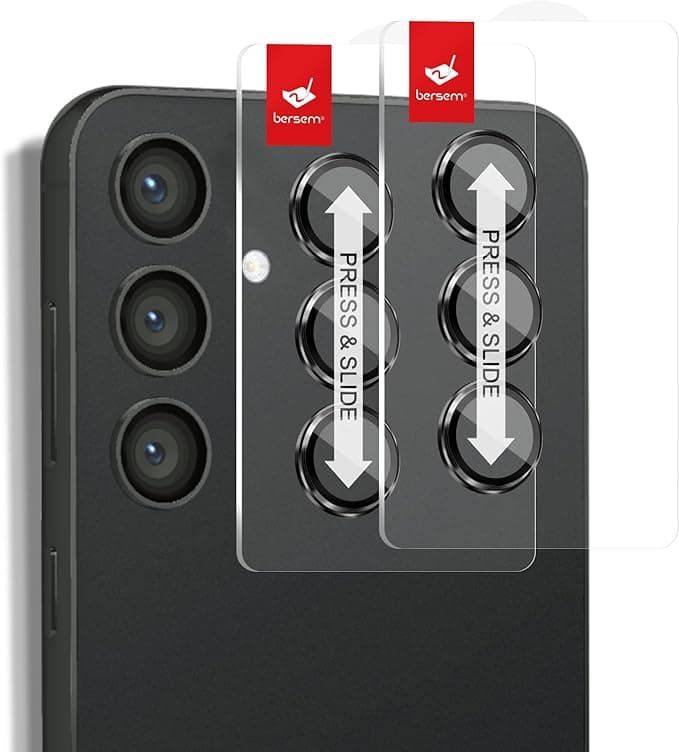 BERSEM 📱 Protector PantallaSamsung Galaxy S24/S23, 2 Pzs, 9H
