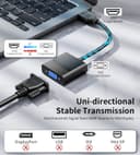 Thumbnail 1 de BHHB Adaptador HDMI a VGA 🖥️ Para PC, portátil, TV y proyector