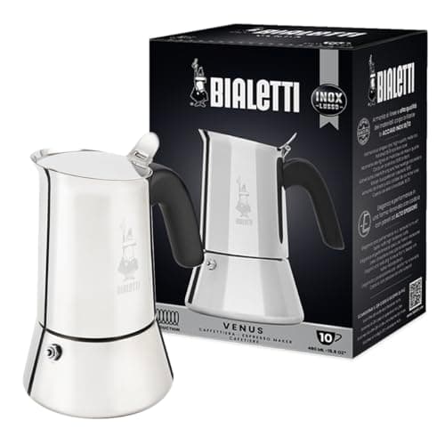 Bialetti Cafetera Venus 10 tazas, inducción 460 ml ☕️