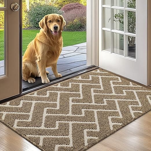 Biscpro Felpudo Entrada Casa 🏠 60x90cm Impermeable y Lavable