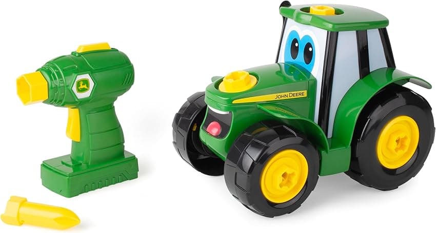 Bizak 46655 John Deere tractor 13 piezas 🚜