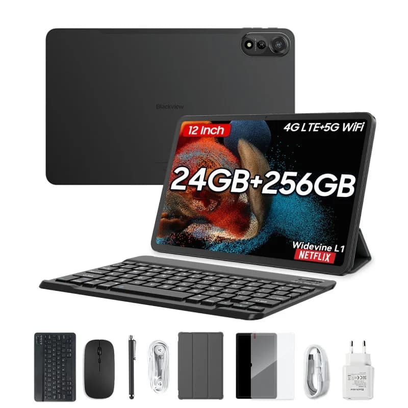 Imagen de Blackview Mega 2 12" FHD+ 8 GB/256 GB Android 15 Gris 📱 en OfertitasTOP