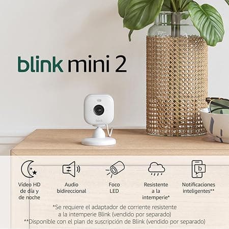 Imagen de Blink Mini 2 📷 Cámara interior HD con visión nocturna y Alexa en OfertitasTOP