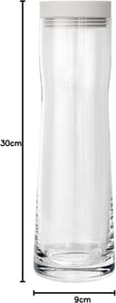 Thumbnail 3 de blomus SPLASH Jarra de vidrio 1L 🌙 Moonbeam, tapa silicona inox