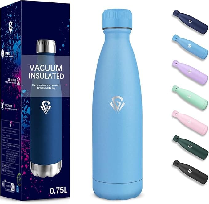 Boble Botella Térmica 750 ml 304 Acero Inoxidable Azul cielo 💧