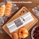 Thumbnail 7 de Bolsas Vacío Alimentos 2 Rollos 28x600cm Reutilizables 🍎