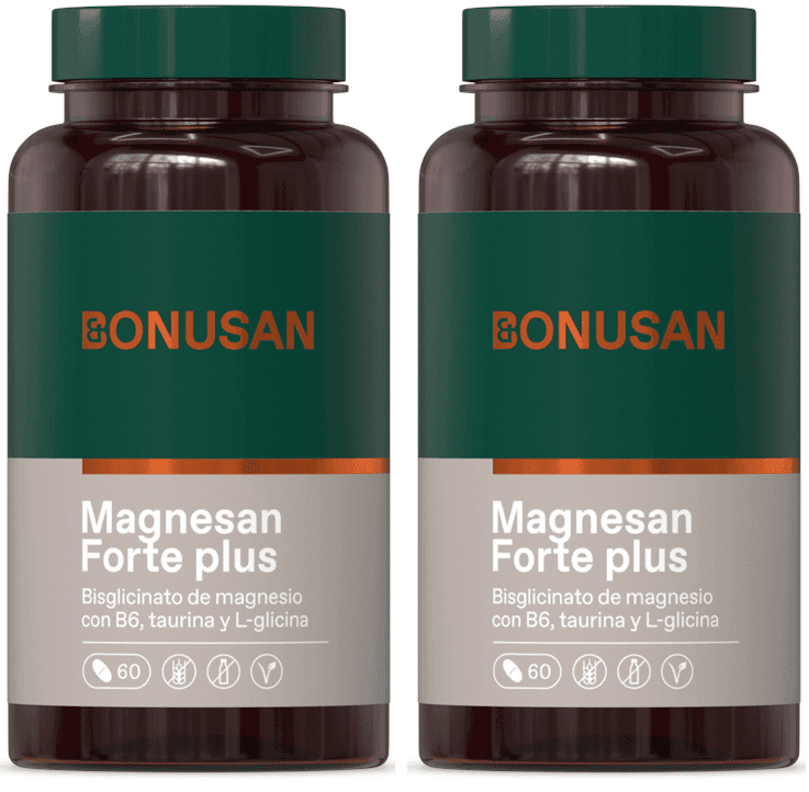 Imagen de Bonusan Magnesan Forte Plus comprimidos 2x60 en OfertitasTOP