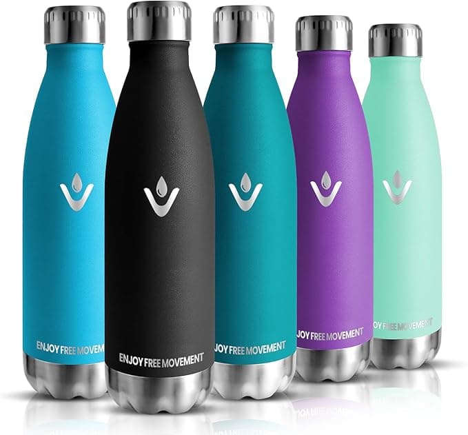 Botella Térmica 500ML 💧 Acero Inoxidable con Doble Aislamiento